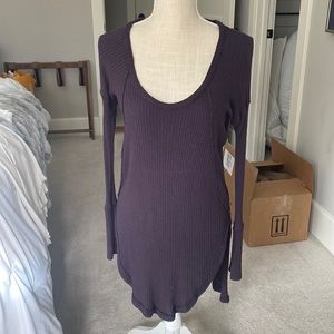 Free people thermal waffle long sleeve